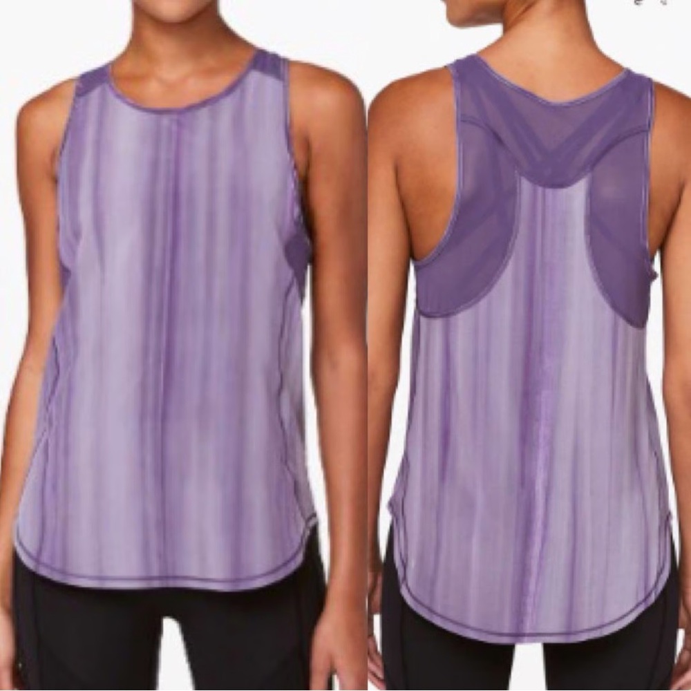 Lululemon Athletica Lavender Tank Top